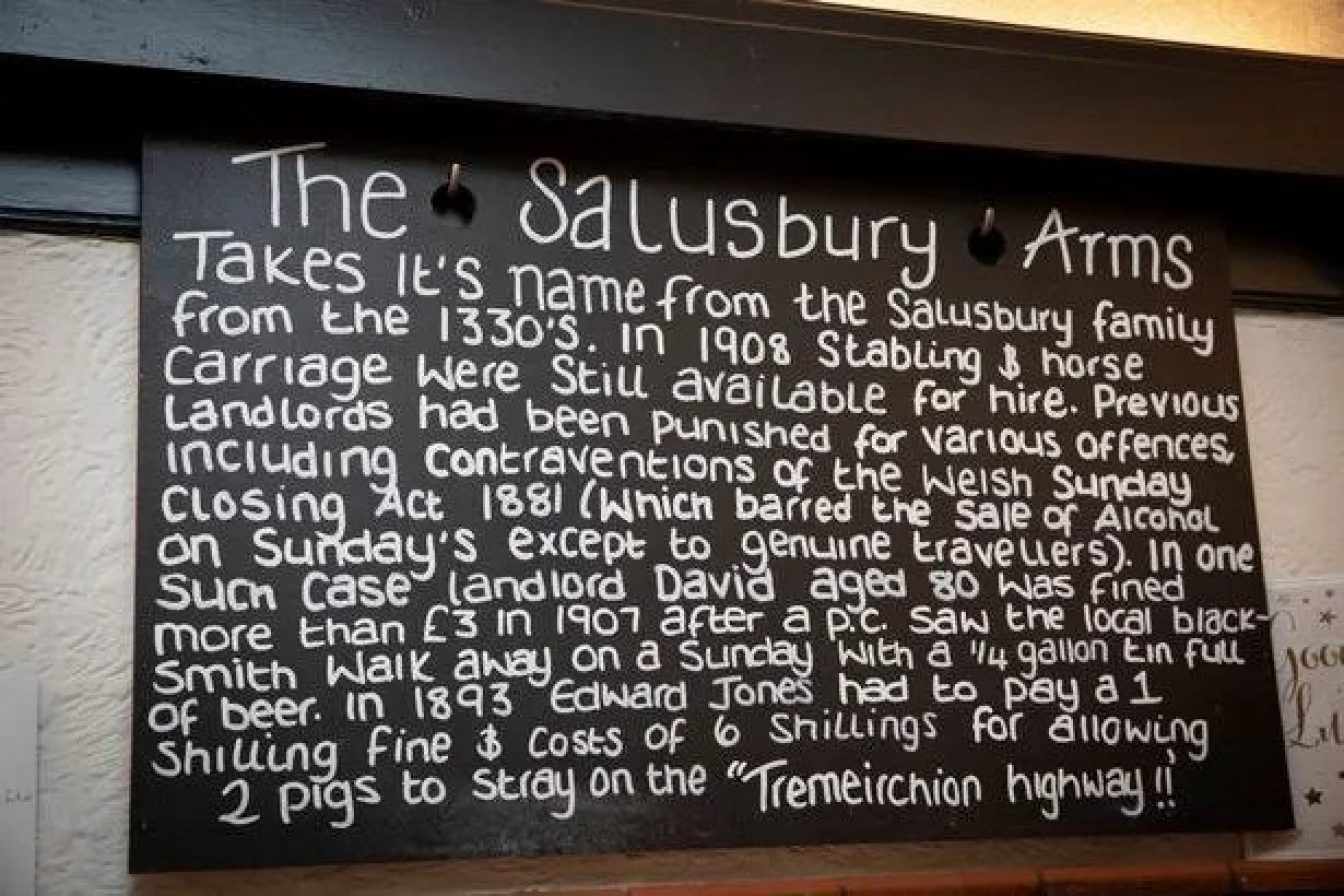 Salusbury Chalk Board